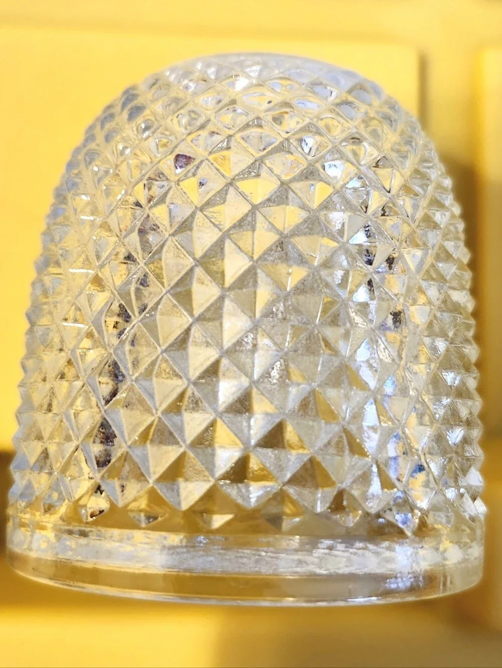 Mosser Clear Diamond Cut Fairy Lamp
